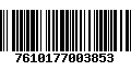 Código de Barras 7610177003853