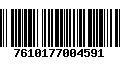 Código de Barras 7610177004591