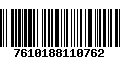 Código de Barras 7610188110762