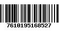 Código de Barras 7610195168527