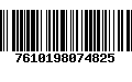 Código de Barras 7610198074825