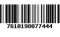 Código de Barras 7610198077444