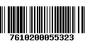 Código de Barras 7610200055323