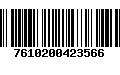 Código de Barras 7610200423566