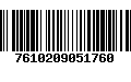 Código de Barras 7610209051760