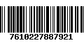 Código de Barras 7610227887921