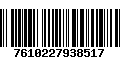 Código de Barras 7610227938517