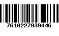 Código de Barras 7610227939446