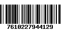 Código de Barras 7610227944129