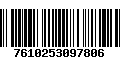 Código de Barras 7610253097806