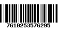 Código de Barras 7610253576295