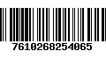 Código de Barras 7610268254065