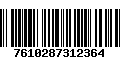 Código de Barras 7610287312364