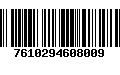 Código de Barras 7610294608009