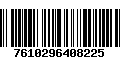 Código de Barras 7610296408225