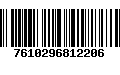 Código de Barras 7610296812206