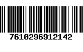 Código de Barras 7610296912142