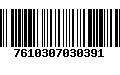 Código de Barras 7610307030391