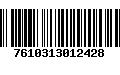 Código de Barras 7610313012428