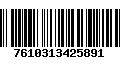 Código de Barras 7610313425891