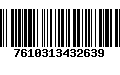 Código de Barras 7610313432639