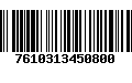 Código de Barras 7610313450800