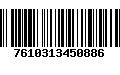 Código de Barras 7610313450886