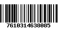 Código de Barras 7610314638085