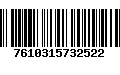 Código de Barras 7610315732522