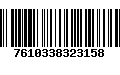 Código de Barras 7610338323158