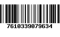 Código de Barras 7610339079634