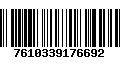 Código de Barras 7610339176692