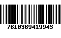 Código de Barras 7610369419943