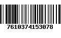 Código de Barras 7610374153078