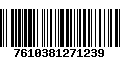 Código de Barras 7610381271239