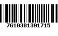 Código de Barras 7610381391715