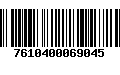 Código de Barras 7610400069045