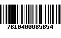 Código de Barras 7610400085854