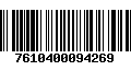 Código de Barras 7610400094269