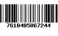 Código de Barras 7610405067244