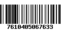 Código de Barras 7610405067633