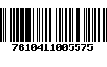 Código de Barras 7610411005575