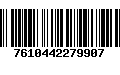 Código de Barras 7610442279907