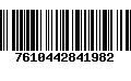 Código de Barras 7610442841982