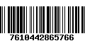 Código de Barras 7610442865766