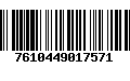 Código de Barras 7610449017571