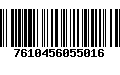 Código de Barras 7610456055016