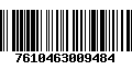 Código de Barras 7610463009484