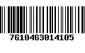 Código de Barras 7610463014105