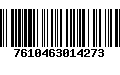 Código de Barras 7610463014273